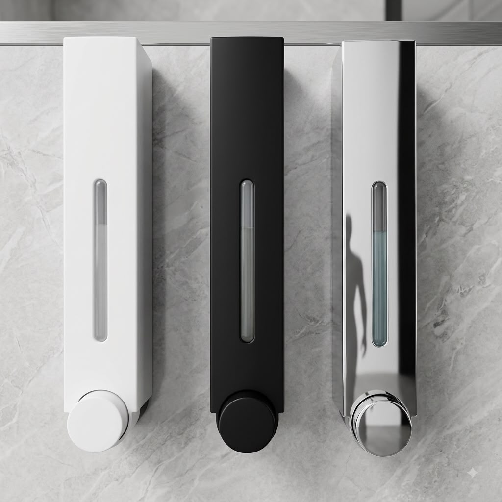 Wall-Mounted Soap & Lotion Dispenser
