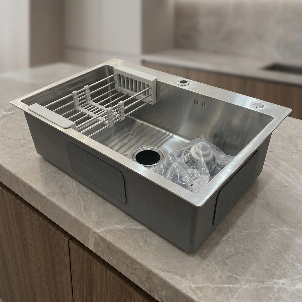 Hand Made Kitchen Sink Bowl 75x45