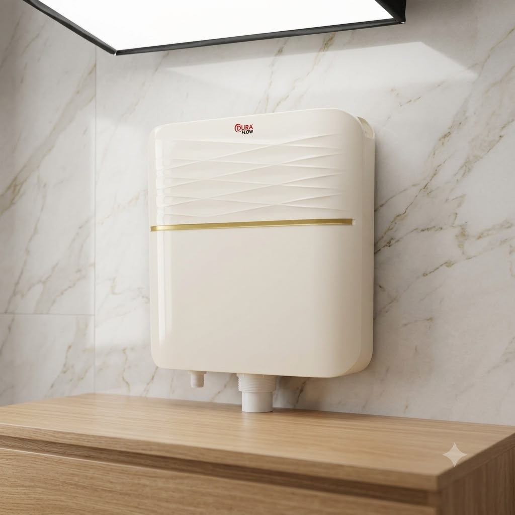 Dura Flash Tank - Ivory