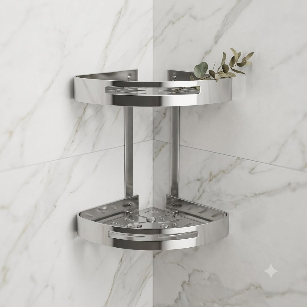 Corner Shelf Stainless Steel